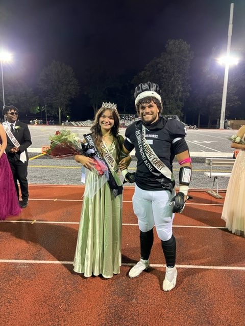 Congratulations to the Homecoming Queen and King!