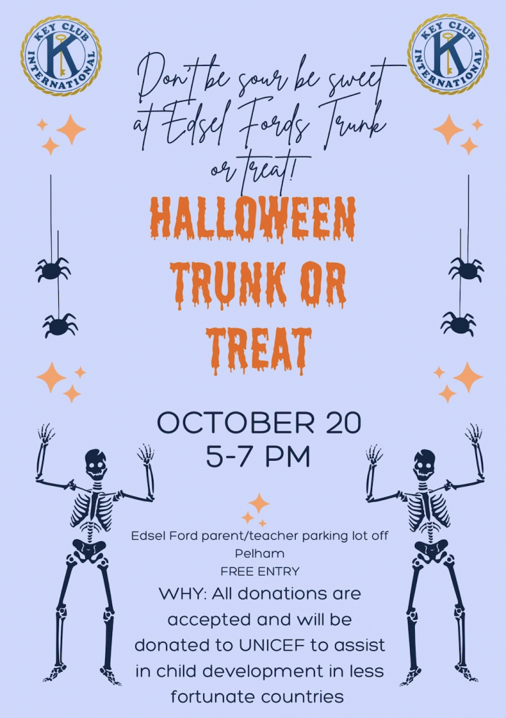 Edsel Key Edsel Ford Key Club Trunk Or Treat – Edsel Ford High School