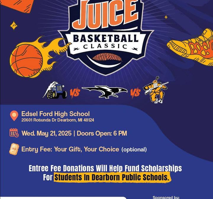First Annual Haj Baydoun Basketball Classic at Edsel Ford May 21st 6pm