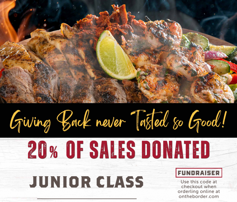 EF Fundraiser at On the Border- Thursday, May 1st!~