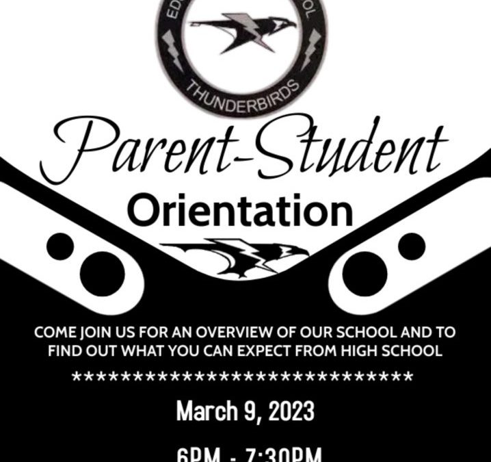 Edsel Ford Parent – Student Orientation إستضافة إجتماع توجيهي لأولياء الامور