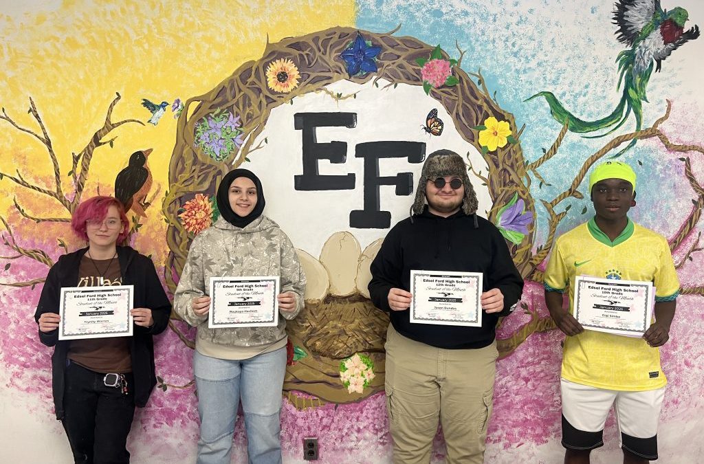 Congratulations to the Students and Staff of the Month of January