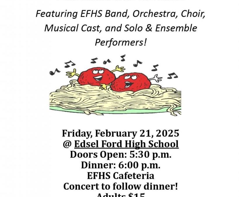 Edsel Ford Pasta Dinner & Music Showcase Tickets