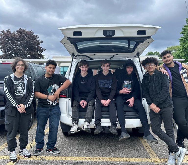 Student Led Car Show this past Saturday